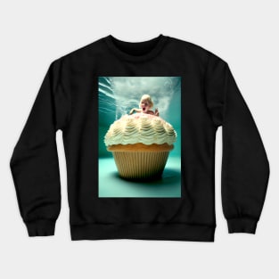 Biggest Cupcake in Town Crewneck Sweatshirt